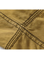 abordables Bermudas cargo-Hombre Pantalón Corto Cargo Pantalón corto Shorts para senderismo Cordón de la pierna 6 bolsillo Plano Comodidad Exterior Diario Noche Mezcla de Algodón Moda Ropa de calle Verde Ejército Rojo
