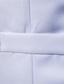 זול ג&#039;ילטים-בגדי ריקוד גברים אפוד חליפה נושם רך נוח עבודה לבוש יומיומי ליציאה חזה כפול צווארון V עסקים יום יומי ג&#039;ֶנטֶלמֶן ז&#039;ָקֵט הלבשה עליונה אחיד כיס בורדו כחול חלב שחור
