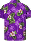 Χαμηλού Κόστους Χαβανέζικα Πουκάμισα-Ανδρικά Χαβανέζικο πουκάμισο Πουκάμισο με κουμπιά Καλοκαιρινό πουκάμισο Casual πουκάμισο Πουκάμισο Camp Γραφική Φλοράλ Απορρίπτω Ανθισμένο Ροζ Ρουμπίνι Θαλασσί Βυσσινί Πορτοκαλί Causal Καθημερινά