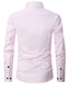 Χαμηλού Κόστους Επίσημα πουκάμισα-Ανδρικά Επίσημο Πουκάμισο Πουκάμισο με κουμπιά Πουκάμισο με γιακά Μη σιδερένιο πουκάμισο Σκέτο Απορρίπτω Σομόν Μαύρο Λευκό Ανθισμένο Ροζ Κρασί Δουλειά Εξόδου Μακρυμάνικο Ρούχα Δουλειά Άνετο Κύριος