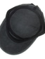 Недорогие Мужские головные уборы-Муж. Шляпа Шляпа с низкой тульей Одежда для отдыха на природе На каждый день Полотняное плетение Черный