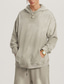 abordables Sweat-shirt à capuche basique-Homme Sweat à capuche Vert Noir Kaki Bleu roi Gris foncé Capuche Tie Dye Poche Imprimer Sport &amp; Loisir du quotidien Des sports Coton Actif Vêtement de rue Frais Hiver Automne Vêtement Tenue Pulls