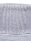 billiga tröja för män-Herr Pullover tröja Ribbad Sticka Stickat Slät Polokrage Stylish Håller värmen Semester Utekväll Kläder Vinter Höst Svart Vit M L XL