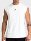 ieftine Tricouri de Sală-Bărbați Bluză Vest Top Cămașă Wifebeater Imprimeu Grafic Crewneck Sporturi &amp; Exterior Îmbrăcăminte Atletică Fără manșon Imprimeu Îmbrăcăminte Modă Șic Stradă A face exerciții fizice