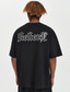 Χαμηλού Κόστους Ανδρικά 3D T-shirts-Ανδρικά Μπλουζάκι Κοντομάνικα Cool πουκάμισο Πουκάμισο μεγάλου μεγέθους Γραφικά Σχέδια Στρογγυλή Ψηλή Λαιμόκοψη Δρόμος Αθλητικά Κοντομάνικο Κεντητό Ρούχα Βαμβάκι Μοντέρνα Καθημερινό Κλασσικό Πρωτότυπο