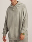 abordables Sweat-shirt à capuche basique-Homme Sweat à capuche Vert Noir Kaki Bleu roi Gris foncé Capuche Tie Dye Poche Imprimer Sport &amp; Loisir du quotidien Des sports Coton Actif Vêtement de rue Frais Hiver Automne Vêtement Tenue Pulls