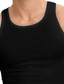 ieftine Tricouri de Sală-Bărbați Bluză Sub Cămașă Cămașă fără mâneci Cămașă Wifebeater Simplu În U Sporturi &amp; Exterior sportiv Fără manșon Îmbrăcăminte Modă Șic Stradă