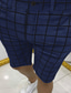 preiswerte Chino Bermuda Shorts-Herren Chino Bermuda Shorts Bermudas Arbeitsshorts Tasche Gitter Komfort Outdoor Täglich Ausgehen Modisch Strassenmode Schwarz Weiß