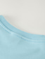 billige Casual T-skjorter for menn-Herre T skjorte Oversized skjorte عادي Ensfarget Rund hals utendørs Gate Kortermet Klær Bomull Fritid Overdimensjonert Bekvem