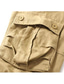 economico Pantaloni cargo-Per uomo Pantaloni cargo Pantaloni 8 Tasche Liscio Comfort Esterno Giornaliero Per uscire Misto cotone Di tendenza Streetwear Nero Giallo