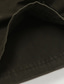 abordables Bermudas de hombre-Hombre Pantalón Corto Cargo Pantalón corto Multi bolsillo Pierna recta Color sólido Comodidad Listo para vestir Longitud de la rodilla Exterior Diario 100% Algodón Deportes Elegante Negro Verde