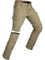 abordables Pantalons Cargo-Homme Pantalon Cargo Pantalon cargo Pantalon tactique Pantalon zippé Zippé Multi poche Jambe droite Plein Confort Extérieur du quotidien Sortie Sportif Chic et moderne Kaki