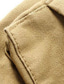 economico Pantaloni cargo-Per uomo Pantaloni cargo Pantaloni 8 Tasche Liscio Comfort Esterno Giornaliero Per uscire Misto cotone Di tendenza Streetwear Nero Giallo