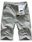 cheap Chino Shorts-Men&#039;s Chino Shorts Bermuda shorts Work Shorts Pocket Plain Comfort Outdoor Daily Going out Fashion Streetwear Army Green Red
