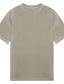 billige Casual T-shirts til mænd-Herre T-shirt Oversized skjorte Vanlig Rund hals atletiktøj Ferierejse Kortærmet Tøj Gade Stilfuld Klassisk Stil
