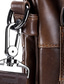 cheap Men&#039;s Bags-Men&#039;s Crossbody Bag Messenger Bag Nappa Leather Daily Zipper Solid Color Black Brown