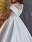 cheap Flower Girl Dresses-TS Princess Sweep / Brush Train Flower Girl Dress First Communion Girls Cute Prom Dress Satin with Beading Elegant Open Back Fit 3-16 Years dress to impress 2024