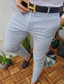 preiswerte Chinos-Herren Hose Hosen Chinesisch Chino Jogginghosen Tasche Gerade geschnitten Bedruckt Streifen Komfort Outdoor Täglich Ausgehen Modisch Strassenmode Schwarz Marineblau