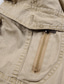 cheap Cargo Shorts-Men&#039;s Cargo Shorts Shorts Capri Pants Elastic Waist Multi Pocket Plain Comfort Wearable Calf-Length Outdoor Daily Going out Sports Stylish Black Green