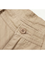 billiga Cargo-shorts-Herr Cargo-shorts Bermudashorts Arbetsshorts Ficka Slät Komfort Utomhus Dagligen Utekväll 100 % bomull Mode Streetwear Svart Armégrön