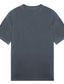 baratos Camisetas masculinas casuais-Homens Camiseta camisa grande Tecido Gola Redonda Roupa Esportiva Férias Manga Curta Roupa Roupa de rua à moda Estilo Clássico