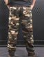 cheap Cargo Pants-Men&#039;s Cargo Pants Trousers Multi Pocket Straight Leg Camouflage Comfort Wearable Casual Daily Going out 100% Cotton Sports Stylish Black Blue