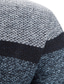ieftine pulover cardigan pentru bărbați-Bărbați Pulover Pulover Cardigan Pulover cu fermoar Jachetă de pulover Striat Tricotat Tricotat Bloc Culoare Guler de stand Modă Casual Sport Purtare Zilnică Îmbrăcăminte Toamna iarna Bleumarin
