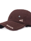 cheap Men&#039;s Hats-Men&#039;s Hat Baseball Cap Street Dailywear Weekend Adjustable Buckle Pure Color Portable Comfort Fashion Sports Black