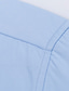 economico camicie da uomo no stiro-Per uomo Camicia Camicie Maglietta informale Camicia con bottoni Liscio Matrimonio Ufficio / Business Nero Bianco Rosa Blu marino scuro Manica lunga Collo ripiegabile Primavera estate Abbigliamento