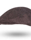 Χαμηλού Κόστους Ανδρικά καπέλα-Ανδρικά Επίπεδο καπέλο Ανοικτό Γκρίζο Σκούρο γκρι Βαμβάκι Κομψό στυλ street Στυλάτο Μόδα της δεκαετίας του 1920 ΕΞΩΤΕΡΙΚΟΥ ΧΩΡΟΥ Καθημερινά Εξόδου Γραφικά Σχέδια Ζεστό