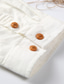 voordelige casual herenoverhemden-Voor heren linnen overhemd Overhemd Wit Causaal Dagelijks 3/4 mouw Kleding Linnen Overhemden