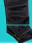 cheap Men&#039;s Pants-Men&#039;s Trousers Faux Leather Pants Casual Pants Pocket Straight Leg Plain Comfort Casual Daily Holiday Streetwear Stylish Black