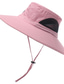 cheap Men&#039;s Hats-Men&#039;s Bucket Hat Sun Hat Fishing Hat Boonie hat Hiking Hat Pink Dark Navy Cotton Streetwear Stylish Casual Outdoor Daily Outdoor clothing Plain UV Sun Protection Sunscreen Lightweight Quick Dry