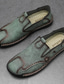 cheap Men&#039;s Sneakers-Men&#039;s Sneakers Loafers &amp; Slip-Ons Crib Shoes Plus Size Casual British Outdoor Daily Cycling Shoes Walking Shoes PU Warm Light Brown Black Green Spring Fall