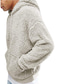 billiga Snörstilar sweatshirts till dam-Herr Huvtröja Fuzzy sherpa Tröja med tröja Svart Rodnande Rosa Grön Kaffe Grå Huva Ensfärgat Ledigt Grundläggande Häftig Ledigt Höst Vår Kläder Pull Tröjor
