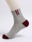 Χαμηλού Κόστους ανδρικές κάλτσες-Ανδρικά 2 ζευγάρια Κάλτσες Κοντές Κάλτσες Θερμαντικά Συνδυασμός Χρωμάτων Καθημερινά Ρούχα Διακοπές Σαββατοκύριακο Μεσαίο Άνοιξη, Φθινόπωρο, Χειμώνας, Καλοκαίρι Κίτρινο Κρασί