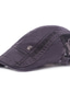 Χαμηλού Κόστους Ανδρικά καπέλα-Ανδρικά Επίπεδο καπέλο Καπέλο ειδήσεων Cabbie Cap Καπέλο Newsboy Μαύρο Σκούρο Μπλε Μαρέν Βαμβάκι Σύγχρονη Σύγχρονη Κύριος Υπαίθρια ρούχα Καθημερινά Γράμμα Κλασσικά