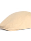 Χαμηλού Κόστους Ανδρικά καπέλα-Ανδρικά Επίπεδο καπέλο Μαύρο Λευκό Βαμβάκι Κομψό στυλ street Στυλάτο Μόδα της δεκαετίας του 1920 ΕΞΩΤΕΡΙΚΟΥ ΧΩΡΟΥ Καθημερινά Εξόδου Σκέτο Ζεστό
