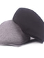 abordables Chapeaux Homme-Homme Casquette Plate Noir Blanche Coton Vêtement de rue mode Mode des années 1920 Extérieur du quotidien Sortie Plein Ecran Solaire