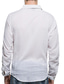 cheap Men&#039;s Casual Shirts-Men&#039;s Linen Shirt Turndown Spring &amp; Summer Long Sleeve Black White Pink Plain Casual Daily Clothing Apparel