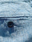 cheap Linen Shorts-Men&#039;s Shorts Linen Shorts Summer Shorts Beach Shorts Zipper Plain Comfort Breathable Short Outdoor Daily Streetwear Linen / Cotton Blend Stylish Casual Blue Khaki Inelastic
