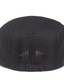 cheap Men&#039;s Hats-Men&#039;s Flat Cap Black White Cotton Mesh Streetwear Stylish 1920s Fashion Outdoor Daily Going out Plain Breathability
