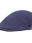 billige Hatte til mænd-Herre Flad kasket Sort Navyblå polyester Gade Stilfuld 1920&#039;ernes mode udendørs Daglig I-byen-tøj Vanlig Varm