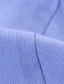 economico Camicie da vestito-Per uomo Camicie Bavero Autunno Primavera Manica lunga Blu chiaro Verde chiaro Blu Liscio Per uscire Casual / quotidiano Abbigliamento Bottone giù