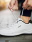 Χαμηλού Κόστους Ανδρικά Sneakers-Ανδρικά Αθλητικά Παπούτσια Παπούτσια άνεσης Καθημερινά ΕΞΩΤΕΡΙΚΟΥ ΧΩΡΟΥ Περπάτημα PU Μαύρο / Κόκκινο Λευκό Σκούρο μπλε Φθινόπωρο
