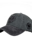 ieftine Pălării Bărbați-Bărbați Șapcă de baseball Spălați șapca de baseball Negru Gri Negru Verde Bumbac Bloc de Culoare Modă Casual Zilnic Sport Bloc Culoare Dimensiune Ajustabilă