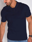 abordables polo clásico-Hombre Camisa POLO Camiseta de golf Cuello de polo Verano Manga Corta Bleu Ciel Azul marinero Negro Plano Exterior Diario Ropa