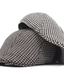 billige Hatte til mænd-Herre Flad kasket Kakifarvet Kaffe Bomuld Gade Stilfuld 1920&#039;ernes mode udendørs Daglig I-byen-tøj Gitter Varm