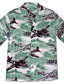 cheap Hawaiian Shirts-Men&#039;s Shirt Summer Hawaiian Shirt Summer Shirt Airplane Turndown Yellow Green Light Blue Street Casual Short Sleeve Button-Down Clothing Apparel Fashion Casual Comfortable Beach