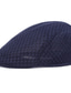 ieftine Pălării Bărbați-Bărbați Bască Flat Negru Alb Poliester Plasă Șic Stradă Stilat Anii 1920 Moda În aer liber Zilnic Ieșire Simplu Respirabilitate